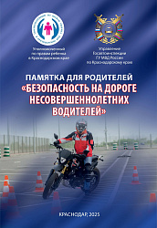 Безопасность на дороге несовершеннолетних водителей